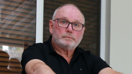 A photograph of Alan Nichols, an Australian who suffered health problems since the 2019-20 bushfires.