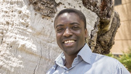 ANU Master of Climate Change students, Kwame Agyei