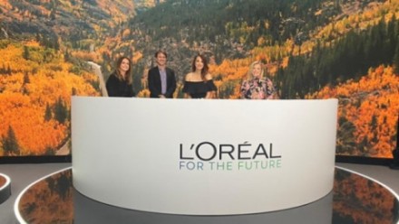 L’Oreal communications director, Christine Burke; War on Waste presenter Craig Reucassel; Science communicator Laura Wells and Natixis managing director, Louise Watson