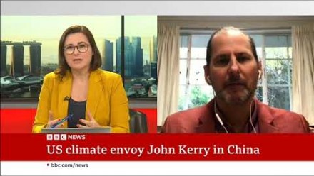US climate envoy John Kerry in China