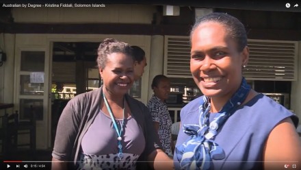 Australian by Degree - Kristina Fiddali, Solomon Islands