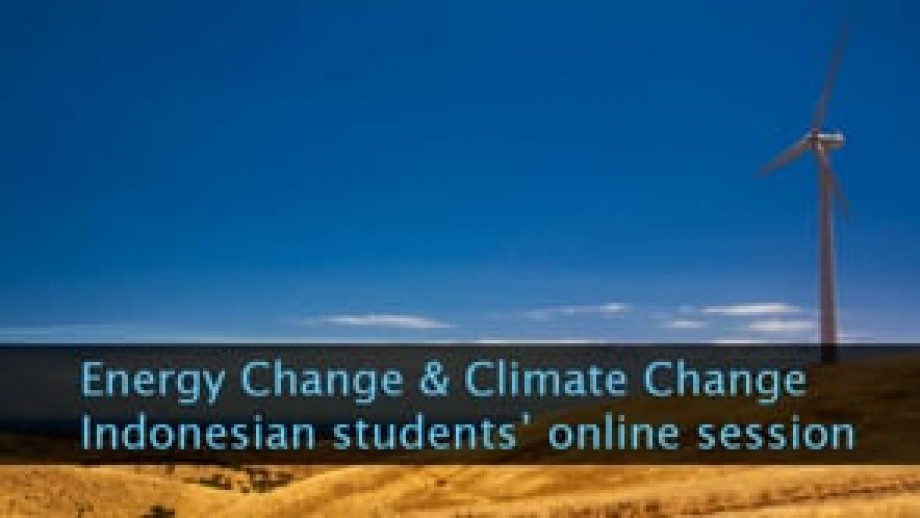Master of Energy Change and Master of Climate Change Webinar
