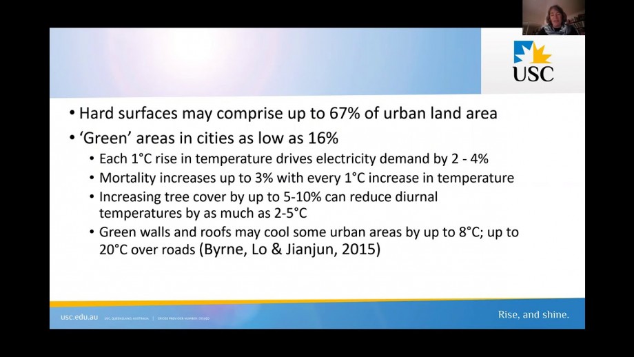 Susan L Cutter Seminar: Heat waves and heat stress - Claudia Baldwin