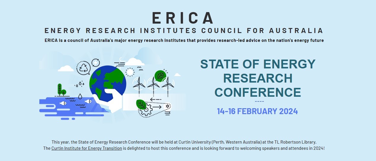 State of Energy Research Conference ANU Institute for Climate, Energy