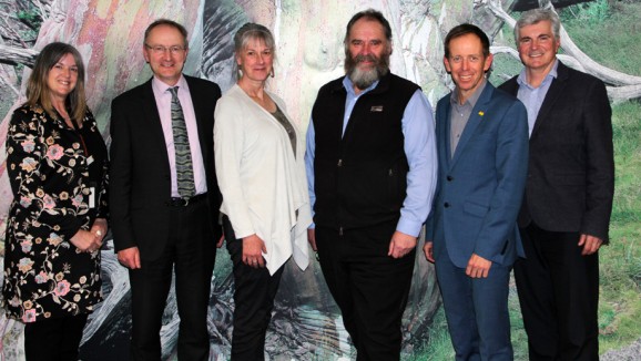 Members of the ACT Climate Change Council with Shane Rattenbury MLA