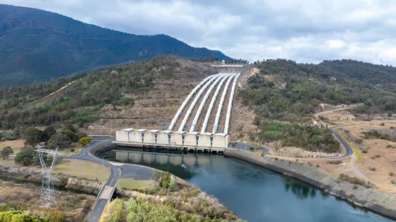 Hydro pump station. Adobe Stock