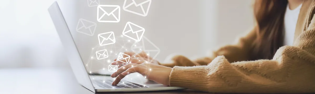 E-newsletter concept