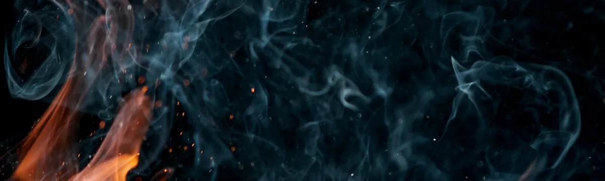 Fire and smoke